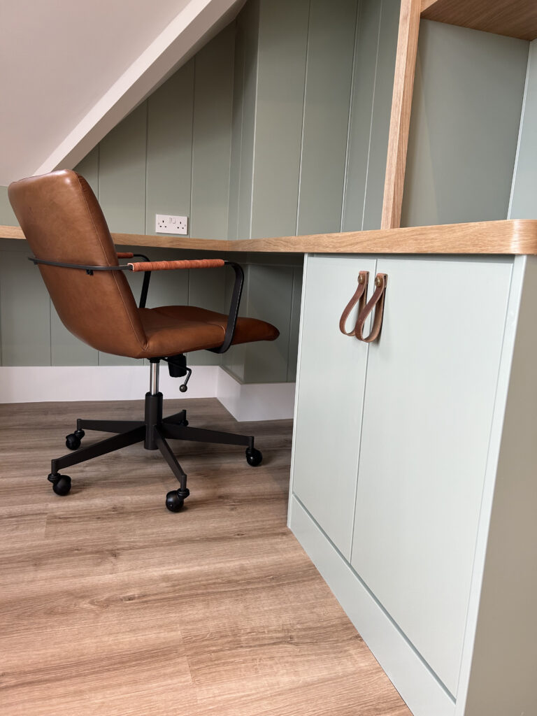 Bespoke Office unit in guernsey home